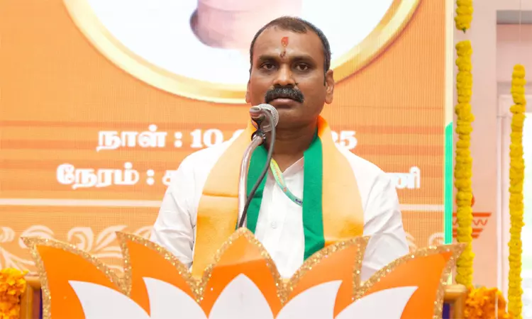 தமிழ்நாட்டில் நாளை முதல் 38 ரெயில்களுக்கு கூடுதல் நிறுத்தங்கள்: எல்.முருகன் தமிழ்நாட்டில் நாளை முதல் 38 ரெயில்களுக்கு கூடுதல் நிறுத்தங்கள்: எல்.முருகன்