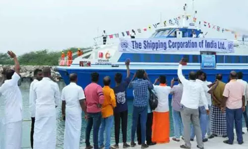 நாகை-இலங்கை கப்பலில் கடந்த ஓராண்டில் 20 ஆயிரம் பேர் பயணம்