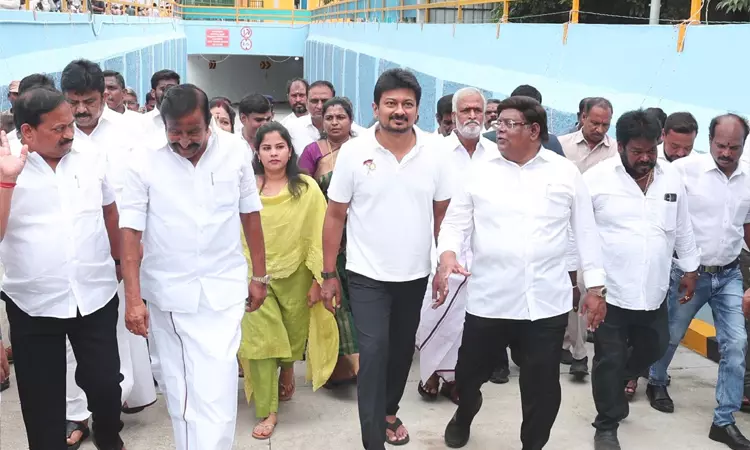 ராயபுரத்தில் ரூ.30.13 கோடி மதிப்பீட்டில் கட்டப்பட்டுள்ள சுரங்கப்பாதை: உதயநிதி ஸ்டாலின் திறந்து வைத்தார் ராயபுரத்தில் ரூ.30.13 கோடி மதிப்பீட்டில் கட்டப்பட்டுள்ள சுரங்கப்பாதை: உதயநிதி ஸ்டாலின் திறந்து வைத்தார்