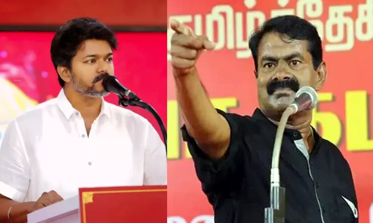 தமிழக வெற்றிக் கழகத்தை சீமான் வம்புக்கு இழுப்பது ஏன்? - பரபரப்பு தகவல்கள்
