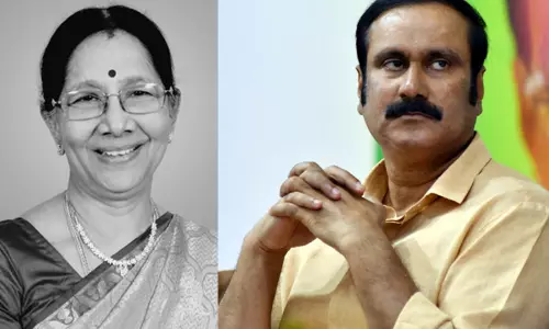 டி.ஆர்.பாலு மனைவி ரேணுகா தேவி மறைவு: அன்புமணி ராமதாஸ் இரங்கல்