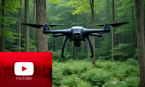 புலிகள் சரணாலயத்தில் டிரோன் பறக்கவிட்ட யூடியூபருக்கு ரூ. 1 லட்சம் அபராதம்