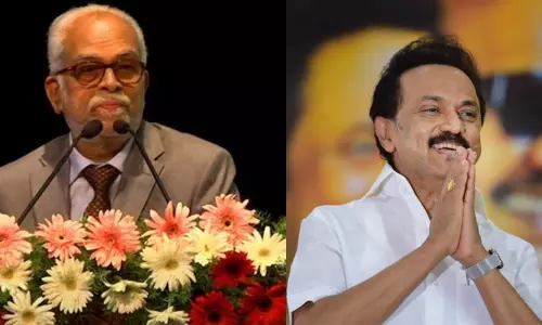 துணை ஜனாதிபதி தேர்தல்: சுதர்சன் ரெட்டி மிகச் சரியான தேர்வு- மு.க.ஸ்டாலின் வாழ்த்து