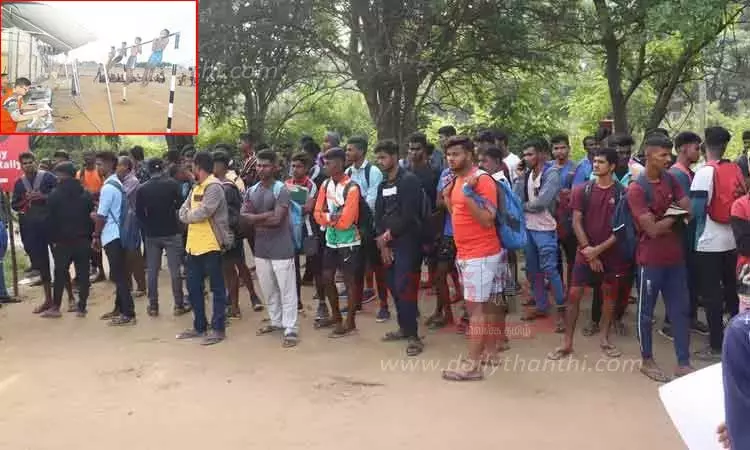 ராணுவத்துக்கு ஆட்கள் தேர்வு - நாகப்பட்டினத்தில் அடுத்த மாதம் நடக்கிறது ராணுவத்துக்கு ஆட்கள் தேர்வு - நாகப்பட்டினத்தில் அடுத்த மாதம் நடக்கிறது