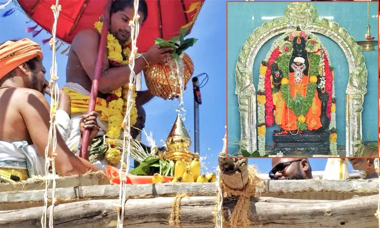 நாகை: திருமருகல் அருகே ஆஞ்சநேயர் கோவில் கும்பாபிஷேகம் நாகை: திருமருகல் அருகே ஆஞ்சநேயர் கோவில் கும்பாபிஷேகம்