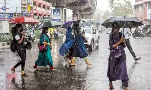 5 மாவட்டங்களில் மாலை 4 மணி வரை மழைக்கு வாய்ப்பு