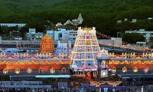 ஏழுமலையான் தரிசனத்துக்கு இடைத்தரகரை அணுக வேண்டாம்: திருப்பதி தேவஸ்தானம் ஏழுமலையான் தரிசனத்துக்கு இடைத்தரகரை அணுக வேண்டாம்: திருப்பதி தேவஸ்தானம்