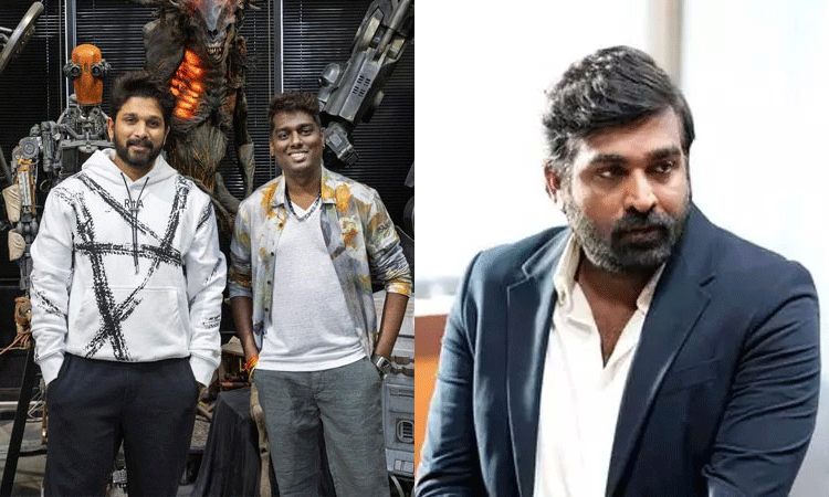 அல்லு அர்ஜுன்  அட்லீ படத்தில் கேமியோ ரோலில் விஜய் சேதுபதி!