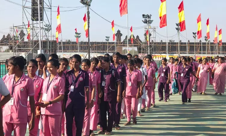 தவெக மாநாட்டில் 600 பேர் கொண்ட மருத்துவ குழு ... ... இந்தக் கூட்டம் ஓட்டாக மட்டும் அல்ல; ஆட்சியாளர்களுக்கு  வேட்டாகவும் மாறும்: விஜய்