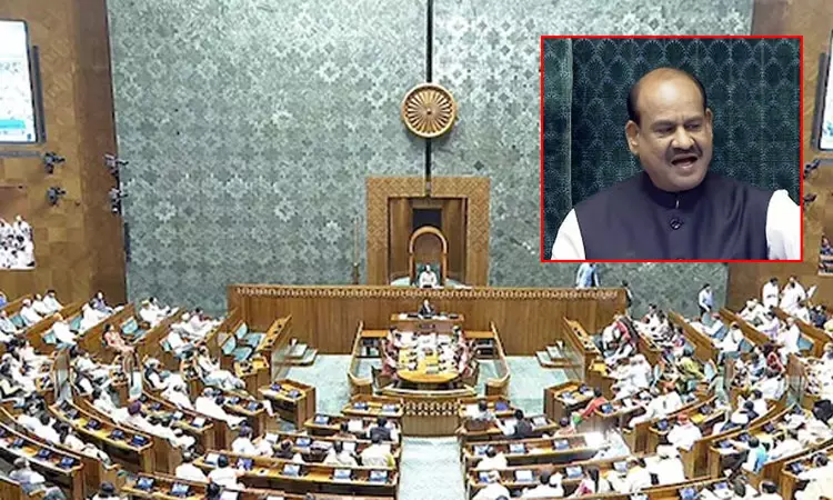 காலவரையின்றி மக்களவை ஒத்திவைப்பு; 37 மணிநேரமே நடந்த விவாதம்