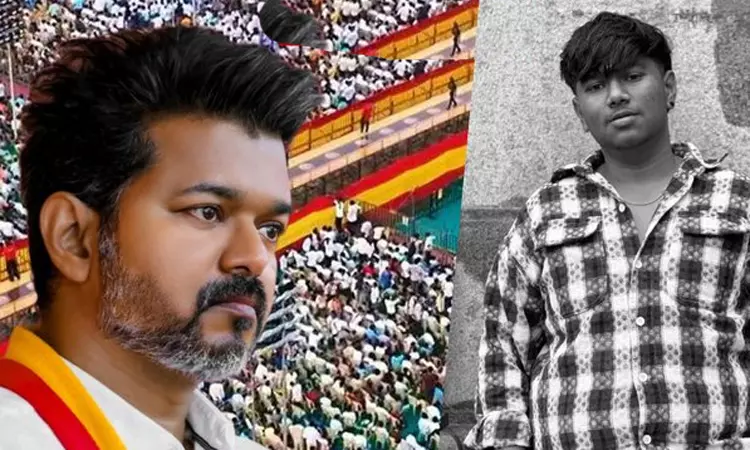 மதுரை தவெக மாநாட்டிற்கு சென்ற 18 வயது இளைஞர் பலி