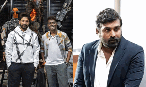 அல்லு அர்ஜுன் - அட்லீ படத்தில்  கேமியோ ரோலில் விஜய் சேதுபதி!