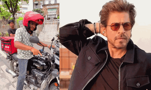 டெலிவரி பாயாக ஷாருக்கான் வீட்டில் நுழைய முயன்றவருக்கு நேர்ந்த சம்பவம் டெலிவரி பாயாக ஷாருக்கான் வீட்டில் நுழைய முயன்றவருக்கு நேர்ந்த சம்பவம்