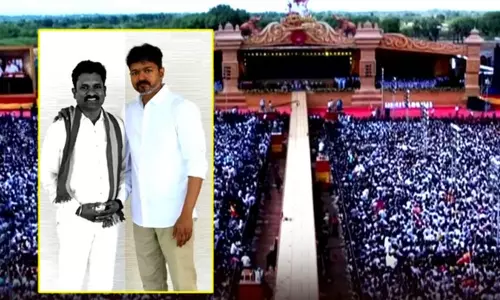 தவெக மாநாட்டுக்கு வந்த தொண்டர் உயிரிழப்பு