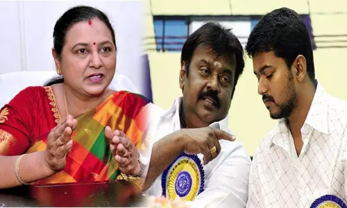 தவெக மாநாட்டில்  விஜயகாந்தை அண்ணன் என்று அழைத்த விஜய் -  பிரேமலதா பதில்