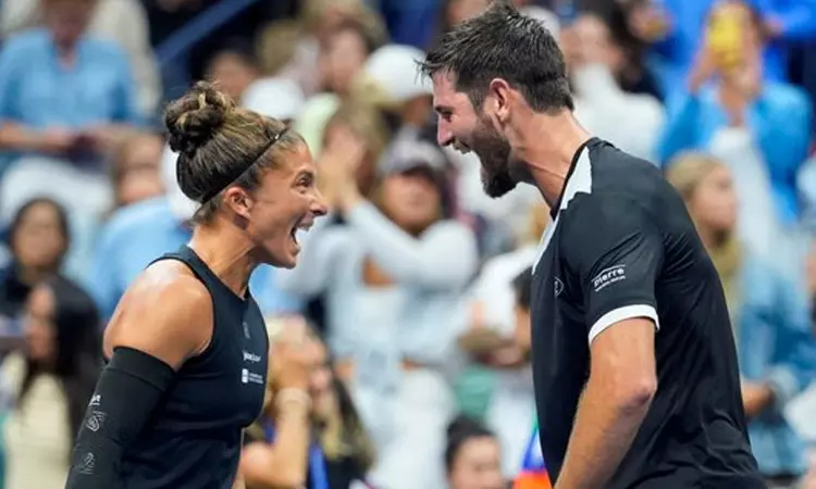 அமெரிக்க ஓபன் டென்னிஸ்: கலப்பு இரட்டையர் பிரிவில் ஆன்ட்ரியா வவாசோரி ஜோடி சாம்பியன்