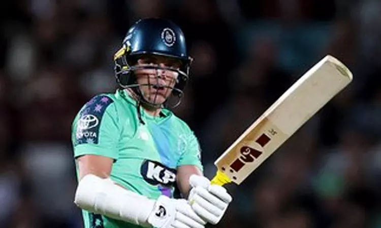 தி ஹண்ட்ரட் லீக் கிரிக்கெட்: ட்ரெண்ட் ராக்கெட்ஸ் அணியை வீழ்த்திய ஓவல் இன்விசிபிள்ஸ்