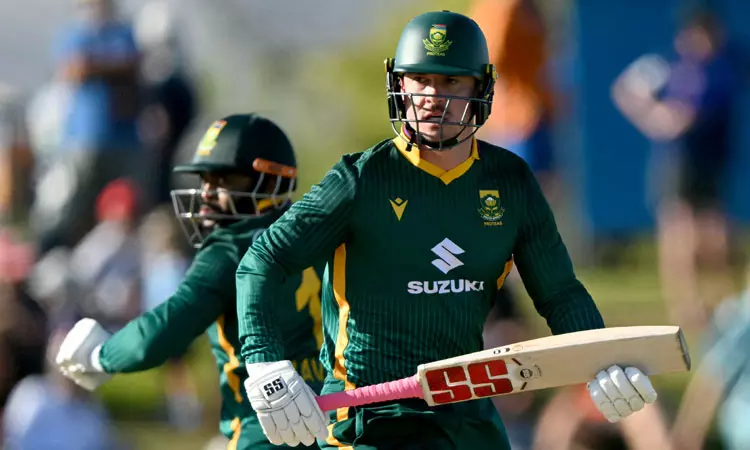 ஒருநாள் கிரிக்கெட்: முதல் வீரராக அரிய உலக சாதனை படைத்த தென் ஆப்பிரிக்காவின் பிரீட்ஸ்கே ஒருநாள் கிரிக்கெட்: முதல் வீரராக அரிய உலக சாதனை படைத்த தென் ஆப்பிரிக்காவின் பிரீட்ஸ்கே