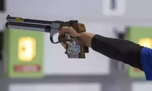 ஆசிய துப்பாக்கி சுடுதல் போட்டி... இந்திய அணி தங்கம் வென்றது