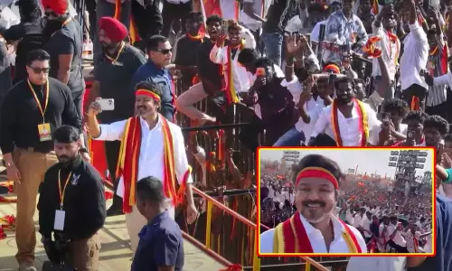 ‘தனி ஆள் இல்ல கடல் நான்... - மாநாட்டில் எடுத்த செல்பி வீடியோவை வெளியிட்ட விஜய்