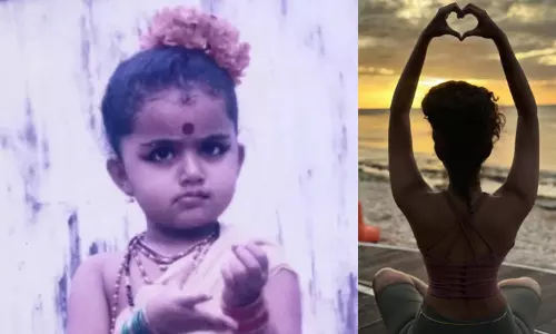 Do you know who the child in the photo is?... She is currently a famous actress.