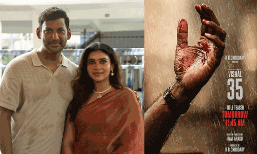 விஷால் 35 படத்தின் டீசர் அப்டேட்