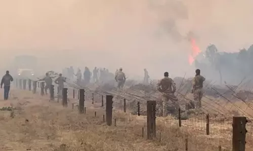கென்யாவில் ராணுவ பயிற்சியின்போது தீ: பாதிக்கப்பட்டவர்களுக்கு ரூ.25 கோடி இழப்பீடு வழங்க இங்கிலாந்து ஒப்புதல்