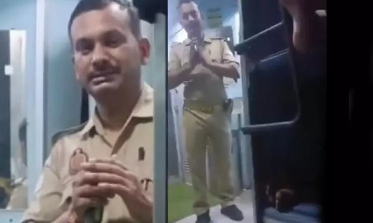 எக்ஸ்பிரஸ் ரெயிலில் உறங்கிக்கொண்டிருந்த பெண் பயணியிடம் அத்துமீறிய ரெயில்வே போலீஸ் - அதிர்ச்சி சம்பவம் எக்ஸ்பிரஸ் ரெயிலில் உறங்கிக்கொண்டிருந்த பெண் பயணியிடம் அத்துமீறிய ரெயில்வே போலீஸ் - அதிர்ச்சி சம்பவம்