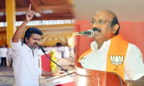 பாஜகவை எதிரி என சொல்வதற்கு விஜய்க்கு அருகதை இல்லை: வி.பி.ராமலிங்கம் சாடல் பாஜகவை எதிரி என சொல்வதற்கு விஜய்க்கு அருகதை இல்லை: வி.பி.ராமலிங்கம் சாடல்