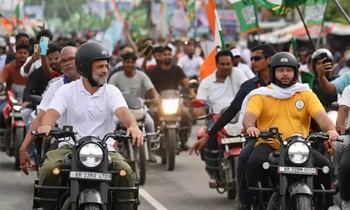 பீகாரில் வாக்குகளை திருட அனுமதிக்க மாட்டோம்: ராகுல் காந்தி பீகாரில் வாக்குகளை திருட அனுமதிக்க மாட்டோம்: ராகுல் காந்தி