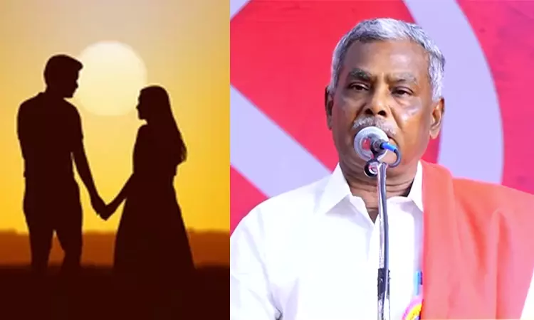 காதலர்களுக்காக மார்க்சிஸ்ட் கம்யூனிஸ்ட் கட்சி அலுவலகங்கள் திறந்தே இருக்கும்: பெ.சண்முகம்