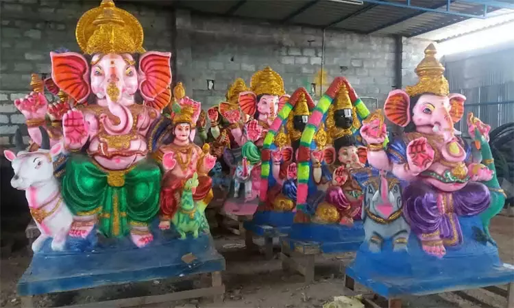 விநாயகர் சதுர்த்தி: தமிழகத்தில் 80 ஆயிரம் விநாயகர் சிலைகள் வைத்து பூஜை செய்ய அனுமதி