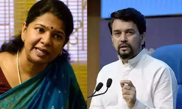 விண்வெளிக்கு முதலில் சென்றவர் அனுமனா? - பா.ஜ.க. எம்.பி.க்கு கனிமொழி கண்டனம்