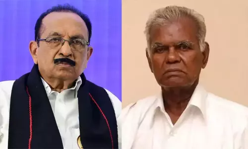 நல்லகண்ணுவின் உடல்நலம் குறித்து நேரில் சென்று விசாரித்த வைகோ