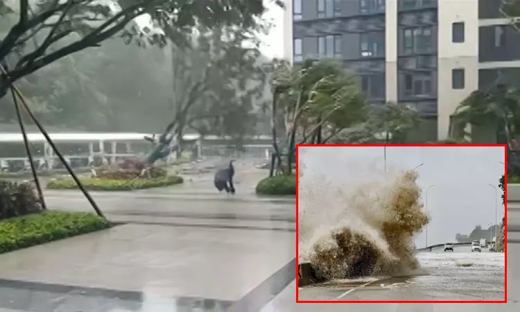 வியட்நாமை தாக்கிய கஜிகி புயல்; 3 லட்சம் பேர் பாதுகாப்பாக வெளியேற்றம்