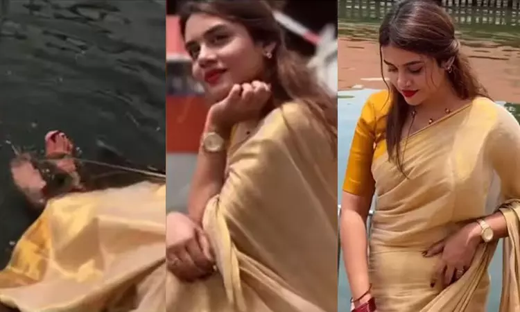 கேரளா:  கோவிலில் ரீல்ஸ் எடுத்த முன்னாள் பிக் பாஸ் பிரபலம்; அடுத்து நடந்த சம்பவம்