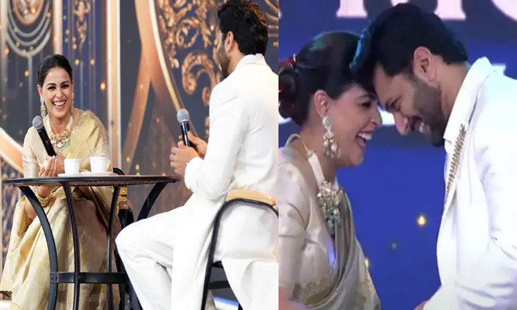 “சந்தோஷ் சுப்ரமணியம்” பட காட்சியை ரீகிரியேட் செய்த ஜெனிலியா - ரவி மோகன்