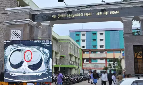 தவறி விழுந்த இளம்பெண்.. தரையில் கிடந்த ஊசி இதயம் வரை புகுந்ததால் அதிர்ச்சி