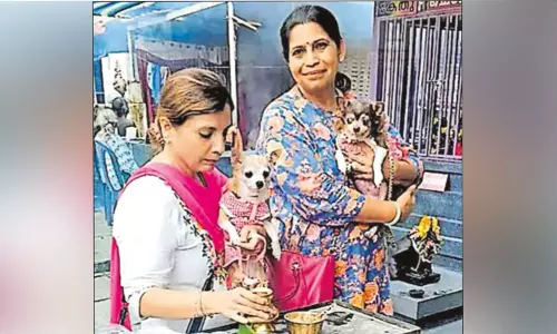 நாய் குட்டியை காப்பாற்ற கோவிலில் சனிதோஷ வழிபாடு நடத்திய சகோதரிகள்... நெகிழ்ச்சி சம்பவம்