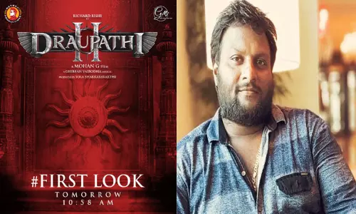 மோகன் ஜி இயக்கும் “திரௌபதி 2” படத்தின் பர்ஸ்ட் லுக் வெளியீட்டு தேதி அறிவிப்பு