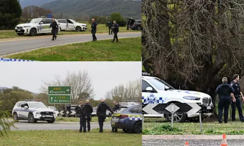 ஆஸ்திரேலியாவில் துப்பாக்கி சூடு: 2 போலீசார் பலி