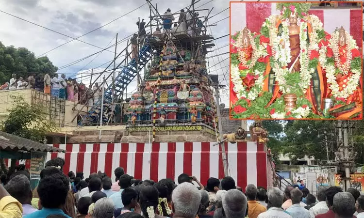 சோழவந்தான் அருகே வரதராஜ பெருமாள் கோவில் கும்பாபிஷேகம் சோழவந்தான் அருகே வரதராஜ பெருமாள் கோவில் கும்பாபிஷேகம்