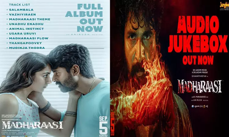 “மதராஸி” படத்தின் முழு ஆல்பம் வெளியானது