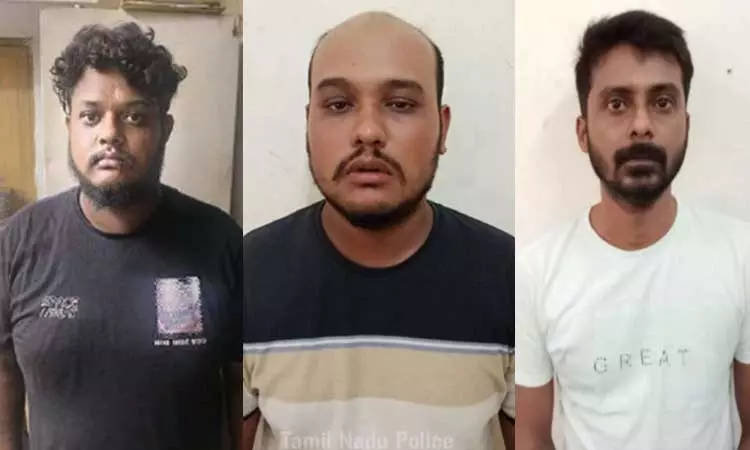 நாடு முழுவதும் கைவரிசை காட்டிய 3 திருடர்கள்; வங்கதேச எல்லையில் மடக்கிப் பிடித்த தமிழக காவல்துறை நாடு முழுவதும் கைவரிசை காட்டிய 3 திருடர்கள்; வங்கதேச எல்லையில் மடக்கிப் பிடித்த தமிழக காவல்துறை