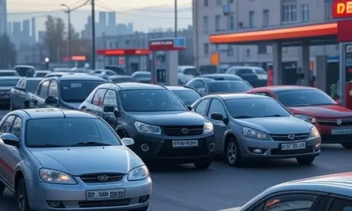 ரஷியாவில் பெட்ரோல்-டீசல் தட்டுப்பாடு; வாகன ஓட்டிகள் தவிப்பு