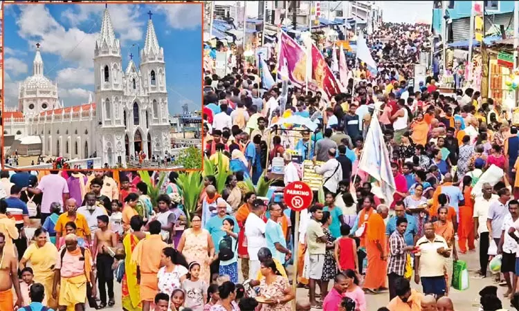 மாதா கோவில் திருவிழா இன்று ஆரம்பம்.. வேளாங்கண்ணியில் 2 நாட்கள் போக்குவரத்து மாற்றம்