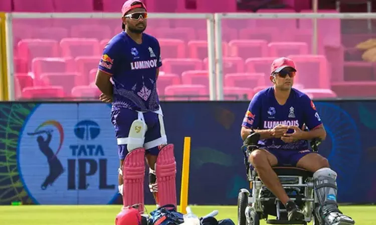 ஐ.பி.எல்.: ராஜஸ்தான் ராயல்ஸ் அணியின் தலைமை பயிற்சியாளர் பதவியில் இருந்து டிராவிட் திடீர் விலகல்