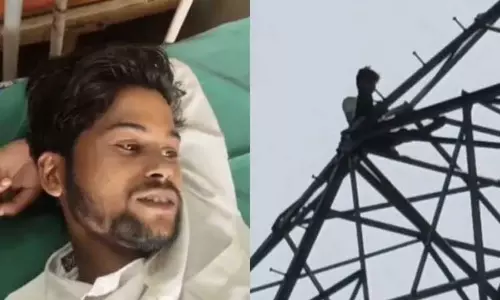 ‘கொழுந்தியாளை விரும்புகிறேன்...’ திருமணம் செய்து வைக்க கோரி வாலிபர் விநோத போராட்டம் ‘கொழுந்தியாளை விரும்புகிறேன்...’ திருமணம் செய்து வைக்க கோரி வாலிபர் விநோத போராட்டம்