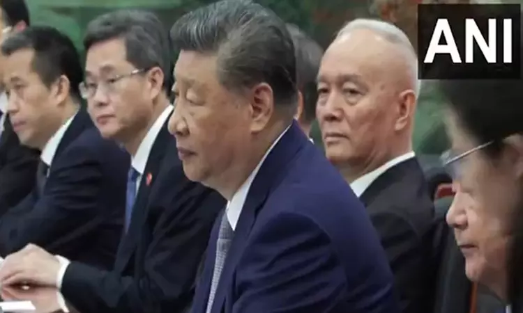 இந்தியாவுக்கு வருமாறு சீன அதிபர் ஜி ஜின்பிங்கிற்கு பிரதமர் மோடி அழைப்பு இந்தியாவுக்கு வருமாறு சீன அதிபர் ஜி ஜின்பிங்கிற்கு பிரதமர் மோடி அழைப்பு