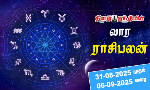 Weekly Rasipalan - 31.08.2025 to 06.09.2025 Weekly Rasipalan - 31.08.2025 to 06.09.2025